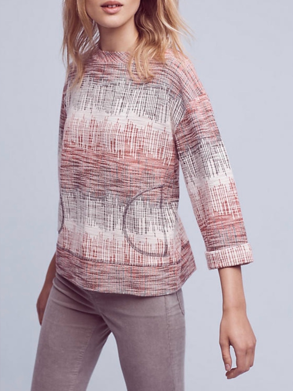 Anthropologie Patterned Women's Top